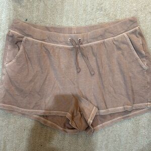 Tan Lounge Shorts